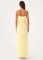Joan Maxi Dress - Yellow