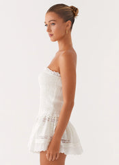 Kimia Mini Dress - White