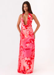 Lalia Maxi Dress - Sun Blushed Bloom
