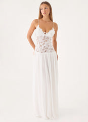 Shooting Love Maxi Dress - White