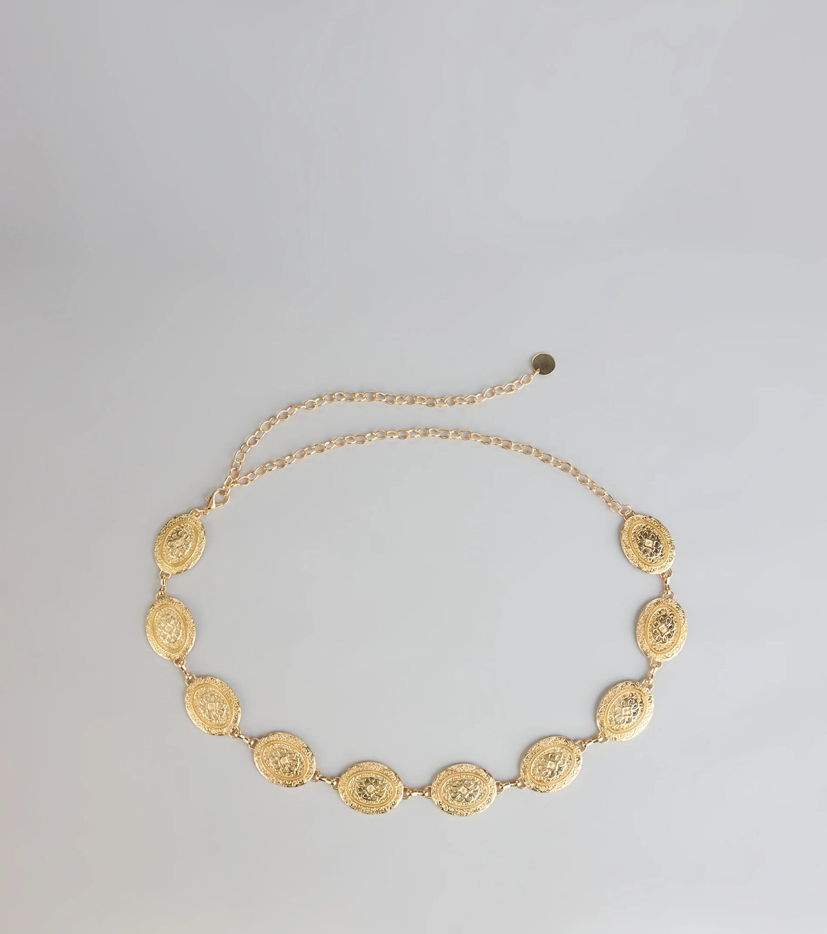 Golden Hour Muse Concho Chain Belt
