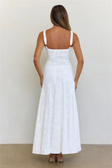 Sunbeam Social Maxi Dress White