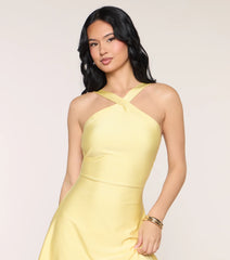 Booked And Busy Open Back Mini Dress