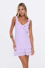 Slow Sunshine Mini Dress Lilac