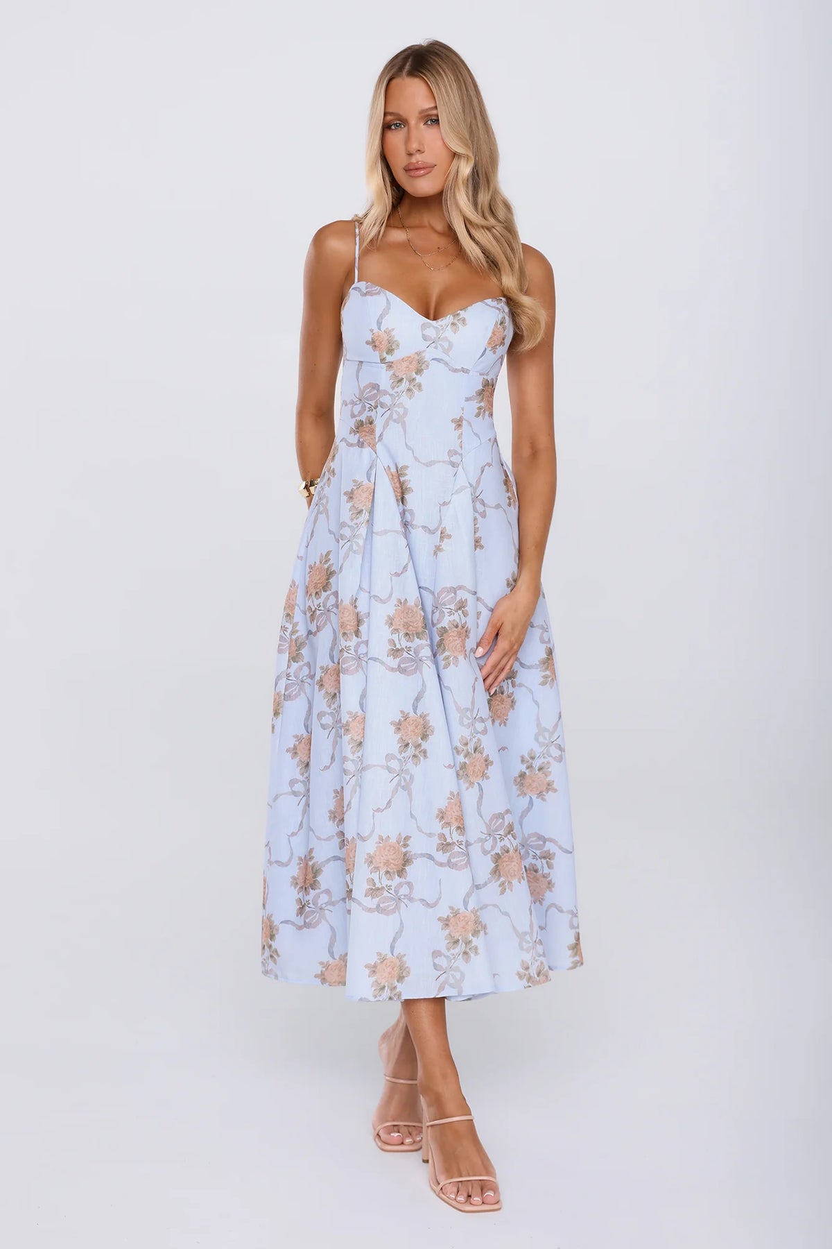 Push The Limits Maxi Dress Blue