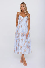 Push The Limits Maxi Dress Blue