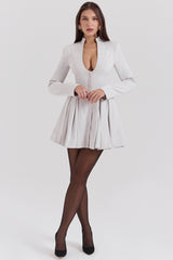 French Dove Contour Mini Dress