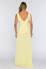 Always Look Good Maxi Dress Yellow