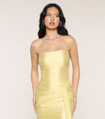 Arielle Strapless Mermaid Formal Dress