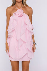 Designer Love Mini Dress Pink