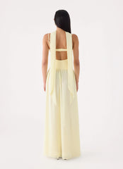 On My Page Maxi Dress - Yellow