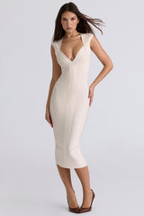 Vanilla Bandage Midi Dress