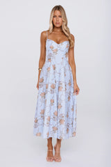 Push The Limits Maxi Dress Blue