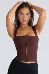 Chocolat Fitted Corset Top