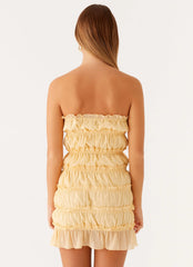 Kylan Mini Dress - Apricot