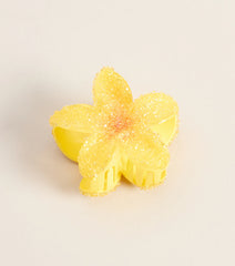 Paradise Pending Flower Hair Claw Clip