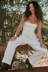 White Structured Corset