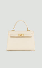 Hera Bag - Top Handle Crossbody Bag in Bone