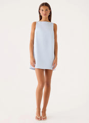 Ever Mine Mini Dress - Blue