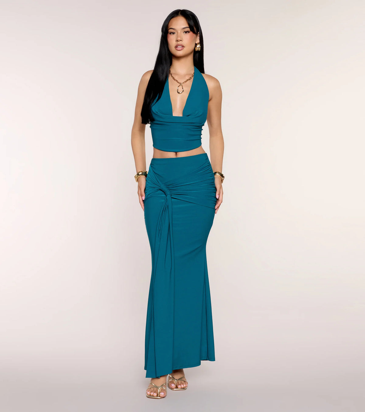 Dressed For The Plot Maxi Skirt
