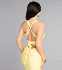 Jianne Formal Lace-Up Back Long Dress