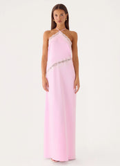 Orvian Maxi Dress - Pink