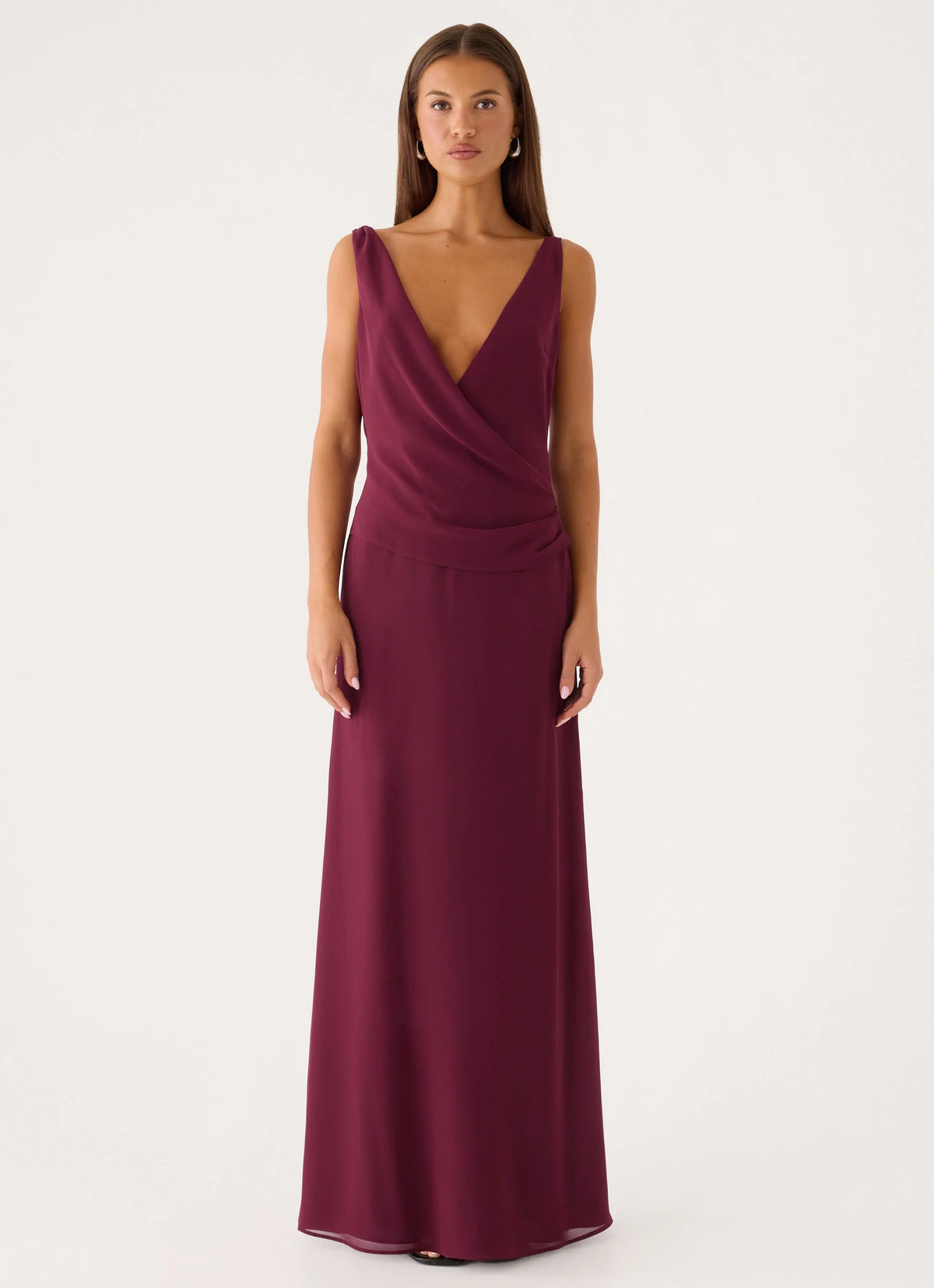Sunset Edit Maxi Dress - Berry Kiss