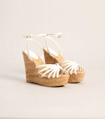 Plans Confirmed Strappy Wedges