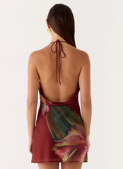 Camilla Cowl Mini Dress - Cuba Cuba