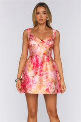 Playful Poise Mini Dress Pink
