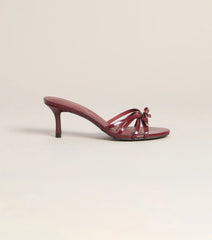 Date Night Bow Patent Mules