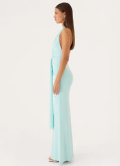 Emiliana Maxi Dress - Aqua