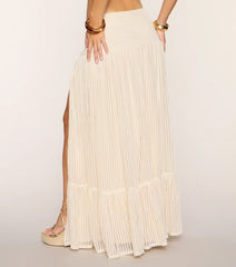 Salt Air Breeze Crochet Maxi Skirt