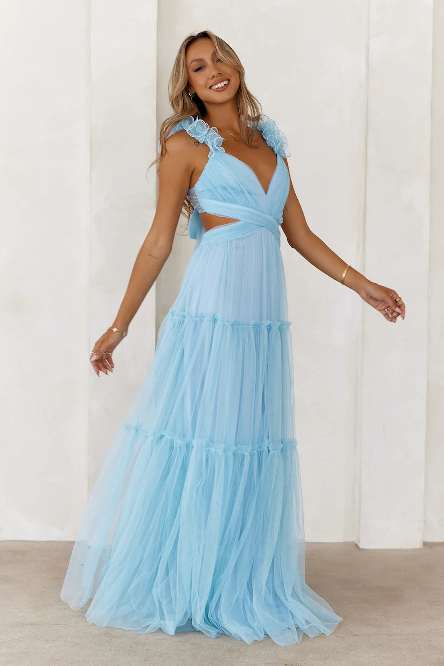 Starlit Affair Maxi Dress Mint