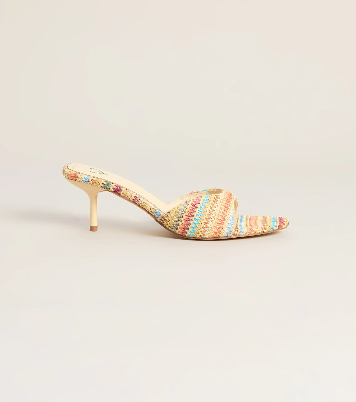 Spritz O' Clock Kitten Striped Heels