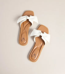 Sun Plans Bow Flat Sandals