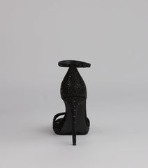 Elevated Intent Rhinestone Stiletto Heels