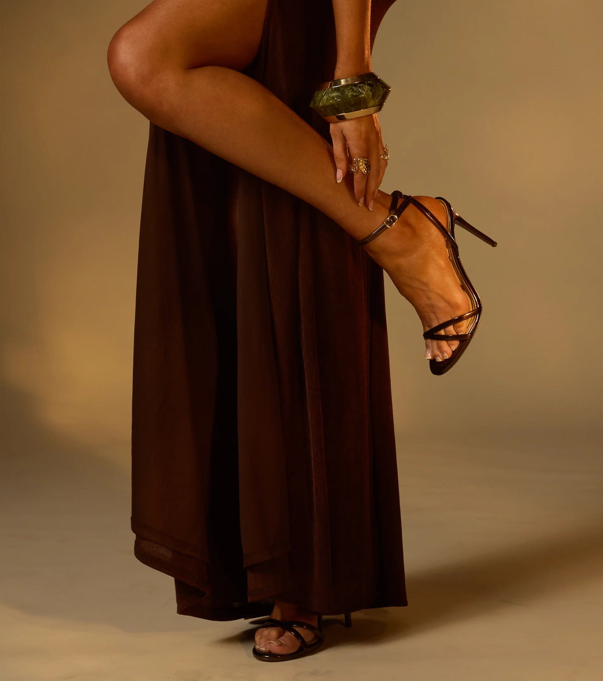 Elevated Mood Patent Faux Leather Stiletto Heels