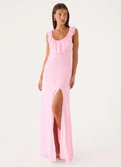 Something Inbetween Maxi Dress - Blushing Pink