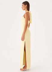 Analeah Maxi Dress - Baby Yellow