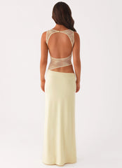 Prophecy Maxi Dress - Yellow