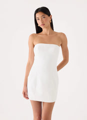 Naomee Mini Dress - White
