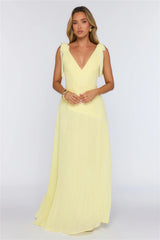 Always Look Good Maxi Dress Yellow